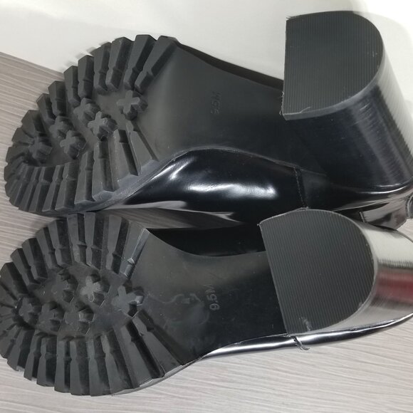 Jeffrey Campbell Cavalry Chelsea Boot, Black Leather, Women’s Size 9.5 M - Picture 11 of 12